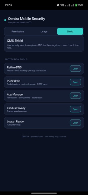 Security tools hub